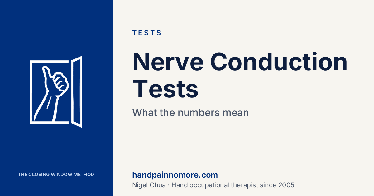 Nerve Conduction Tests: What the Numbers Mean